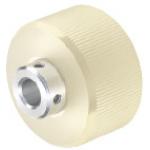 Urethane Rollers / Knurled / With Set Screw Holes