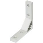 6 Series (Groove Width 8 mm) - For 1-Row Groove - Extruded Thick Bracket, 4-Mounting Hole Type