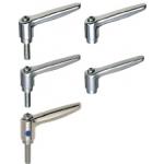 Clamp Levers / Stainless Steel / Threaded / Chrome Plated CLCF5-7-C