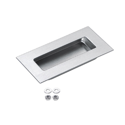 Stainless Steel Recessed Handle, Male Thread Mount Type