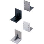 Angle brackets / through hole, parallel pin bore / aluminium, steel / welded-on rib IKYSAB100-100