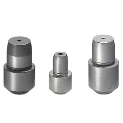 Locating pins, Centring pins / round / small, rounded flat head / mounting variant selectable
