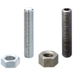 Set screws with stopper / hexagonal / L configurable / fine thread