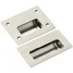 Stainless Steel Recessed Handle, Male Thread/Countersunk Hole Mount Type