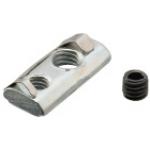 5 Series / Post-Assembly Insertion Lock Nuts with Leaf Spring
