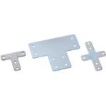 8 Series / Sheet Metal Brackets T-Shaped / Cross