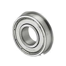 Deep groove ball bearings / single row / outer ring with flange / ZZ / stainless / MISUMI SB6904ZZNR