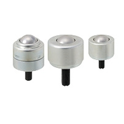 Ball Rollers / Milled / Threaded Stud