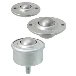 Ball Rollers / Press Formed / Flange Mount / Threaded Stud
