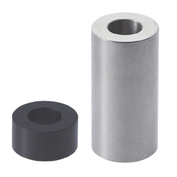 Spacer sleeves / material selectable / ground, treatment selectable
