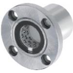 Ball cage assemblies / round flange, double flattened round flange / steel LBHC13