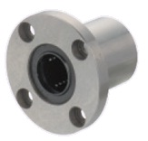 Linear ball bearings / flange selectable / steel / long version