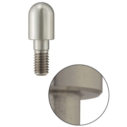 Locating pins / round, diamond-shaped / rounded head / external thread