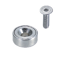 Magnets with Countersink Hole - Round (MISUMI)