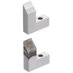 Locators (Horizontally Inclined) One Dowel Hole and One Through Hole Type