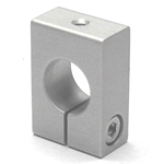 Round Pipe Joint, Same Diameter Hole Type, Machined Screw Holes - Square Shape