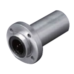 Linear ball bearings / guided round flange / steel / long version / LMYMFPLUU LMYMFP40LUU