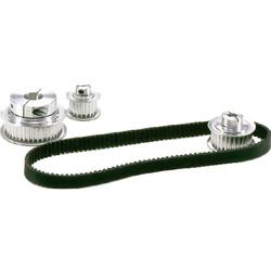Timing belt pulleys / 3GT / with flanged pulley / clamping flange / aluminium / 3GT-9C