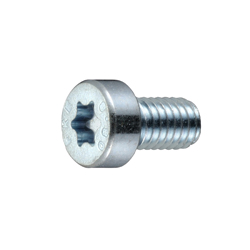 Flat head screws / hexagon socket / steel / chromated / 8.8 / SLT