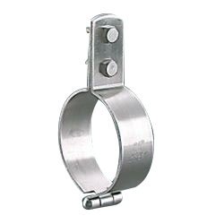 Standing Pipe Fixture / Mounting Leg, Stainless Steel FTP Standing Band BN Type N-010289-75A