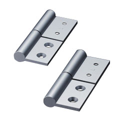 Aluminum Extrusion Hinge for Heavy Loads Fastening Component Set AHB AHB-60127-6-L-BNHS