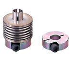 Bellow couplings / hub clamping, adapter sleeve / bellows: stainless steel / body: stainless steel / NA BELLOWS-COLLET / NIHON MINIATURE