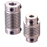 Bellow couplings / grub screw / bellows: phosphor bronze / body: brass / NB / NIHON MINIATURE NB-08-3X3