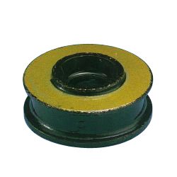 Rubber-metal buffers / round / through hole / suspended mounting / RE5-A / NOK