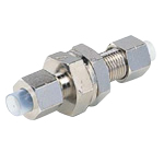 Quick Seal Series, DK Tube Dedicated Type Panel Touch Connector (Nickel Plated Part)