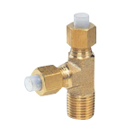 Quick Seal Series Insert Type (Brass) Service Tee (Inch Size) ST2N1/4-PT1/8