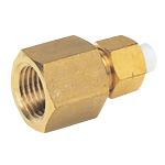 Quick Seal Series Insert Type (Brass) Female Connector (Inch Size) FC1N3/8-PT1/4