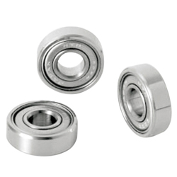 Deep groove ball bearings / single row / small diameter / compact / NTN W689ZZ/5K