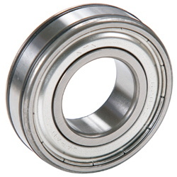 Deep groove ball bearings / single row / O-rings on outer rings / AC / NTN AC-6202LLB