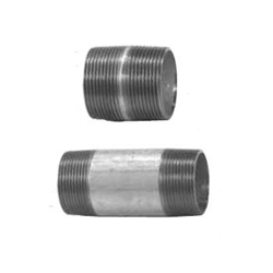 Steel-Pipe Screw-In Tube Fitting, Nipple BN20AX125L