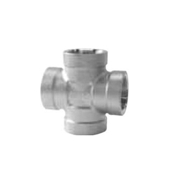 Stainless Steel Screw-In Tube Fitting Cross X25A