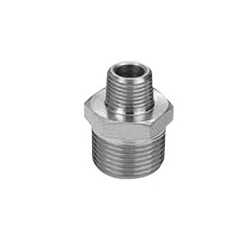 Stainless Steel Screw-In Tube Fitting Hexagonal Nipple with Reducing SRN8AX6A
