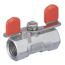 Stainless Steel Ball Valve, SBFS2 Type, Butterfly Handle, Reduced Bore (SCS13A) SBFS2-T10