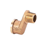 Bronze Fitting, Center-Shifted Pipe Connector
