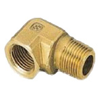 Metal Piping Fitting, Street Elbow, Made of Brass