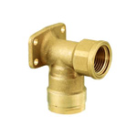 Double Lock Joint, WL5 Type, Shoulder Seat Water Faucet Elbow, Made of Brass WL5A-2016-S