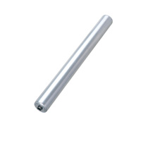 Single Unit Steel Roller (Roller for Conveyor), Diameter ⌀48.6 × Width 90 - 790 (LR Type) LR490N-A