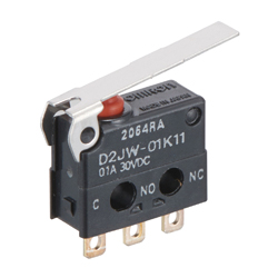 Seal Type Ultra Compact Basic Switch D2JW D2JW-01K1A1