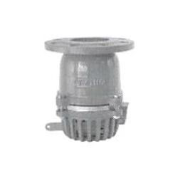 All Cast Iron Half Opening Flange Type Foot Valve with Half Opening Lever TV-16-150A
