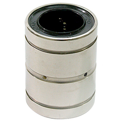 Linear ball bearings / double ring groove / lubrication port / L-OH L20-OH