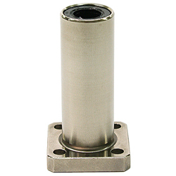 Linear ball bearings / square flange / steel / untreated, anti-rust treatment / double bush / LFDK ULFDK40-UU