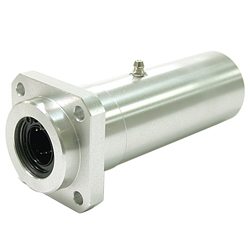 Linear ball bearings / guided square flange / aluminium