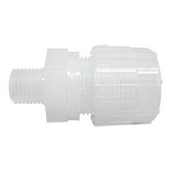 Super 300 Type Pillar Fitting Male Connector P-MCW4-N4B