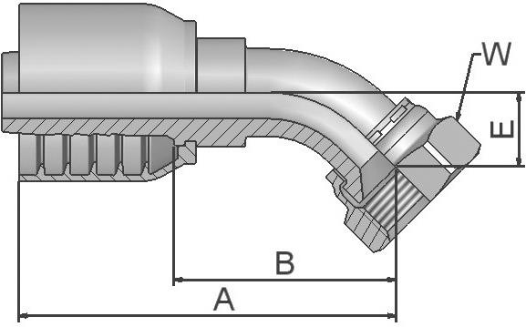 PARKER Parkrimp No-Skive Fitting 13770