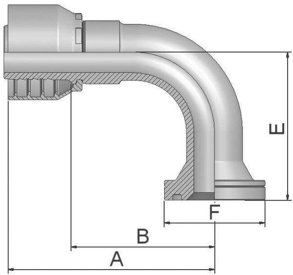 PARKER Parkrimp No-Skive Fitting 16N48