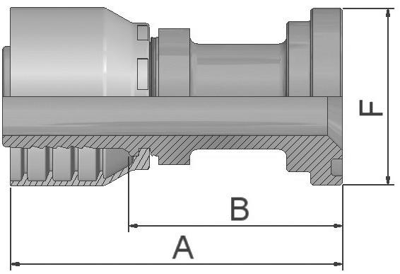 PARKER Parkrimp No-Skive Fitting 11546